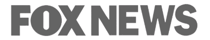 The Fox News logo displayed in gray letters against a green background.